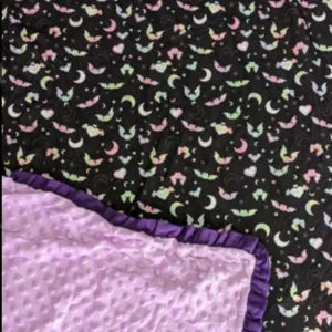 Pastel Bats Snuggle Blanket X-Large