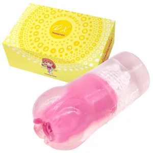 Peach Toys - Kaku Meiki DX Salmon Roe Coaster Onahole Masturbator (Pink)
