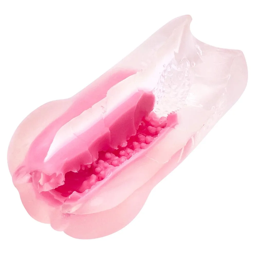 Peach Toys - Kaku Meiki DX Salmon Roe Coaster Onahole Masturbator (Pink)