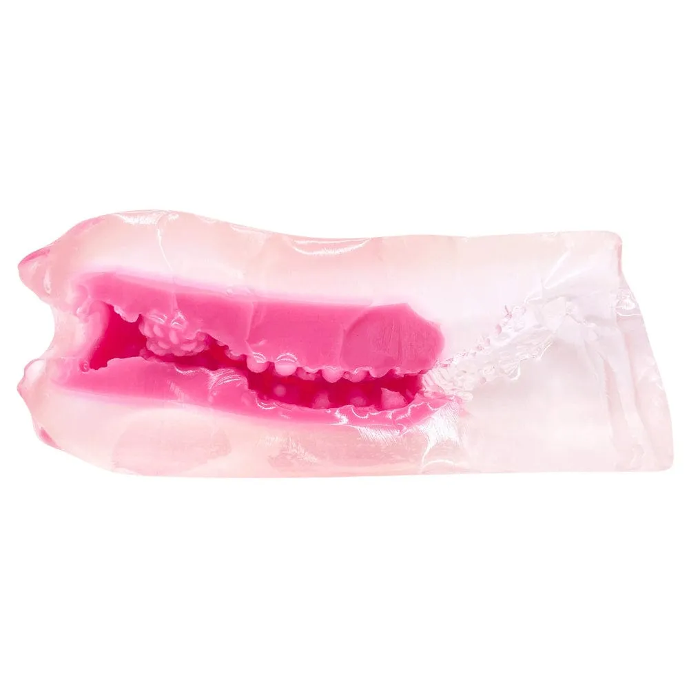 Peach Toys - Kaku Meiki DX Salmon Roe Coaster Onahole Masturbator (Pink)