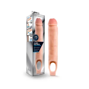 Performance 11.5 in. Cock Sheath Penis Extender Sling Beige