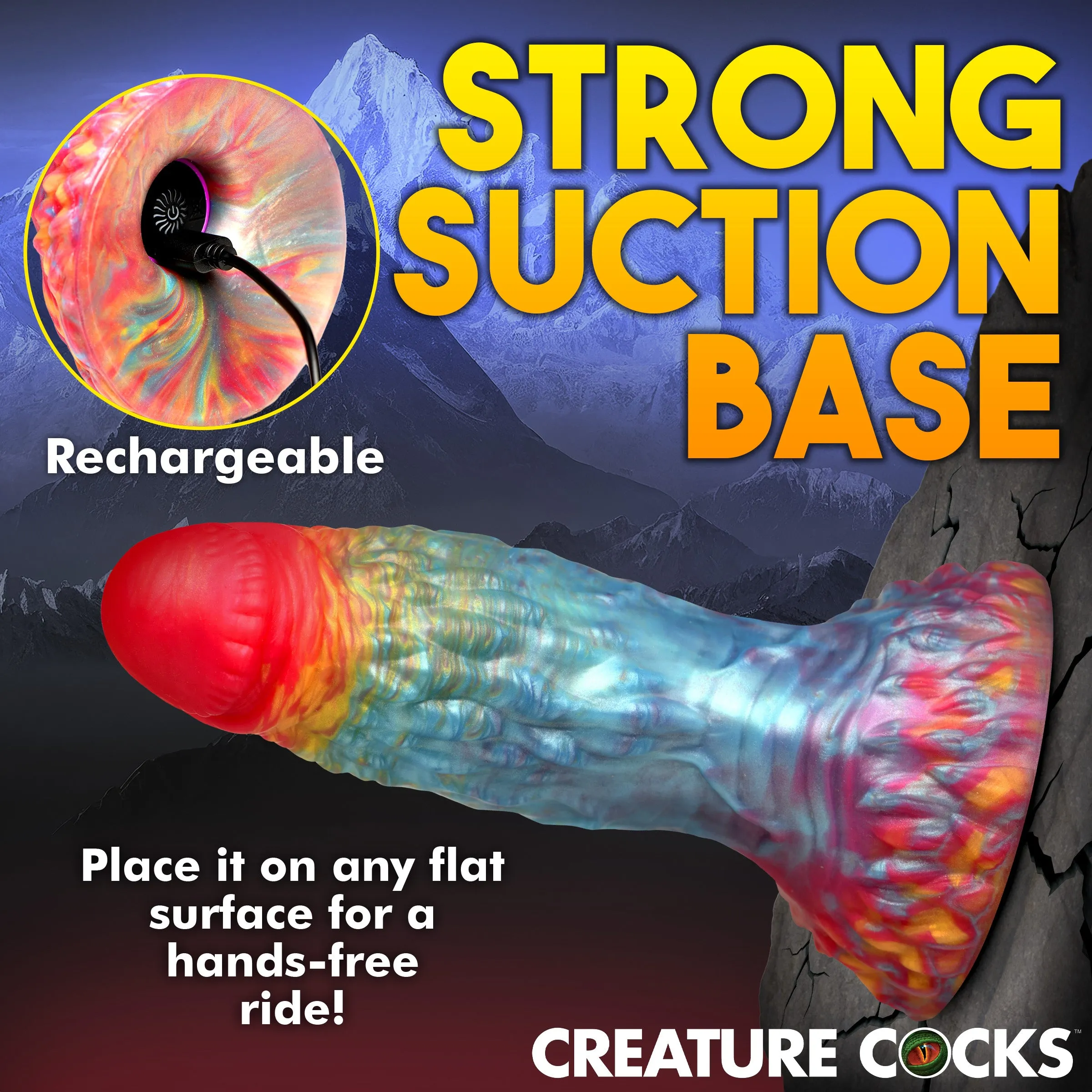 Phoenix Vibrating Dildo w/ Remote