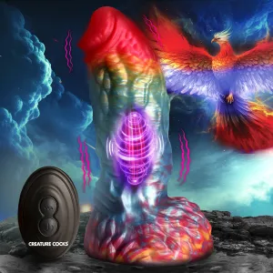 Phoenix Vibrating Dildo w/ Remote
