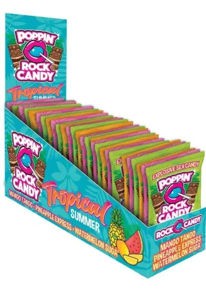 Popping Rock Candy Tropical 36/disp