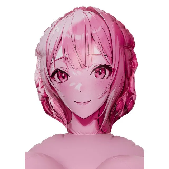 Păpușă gonflabilă CALEXOTICS Anime Back Door Love Doll MIMI. cu sâni și 2 orificii. mărime naturală. roz