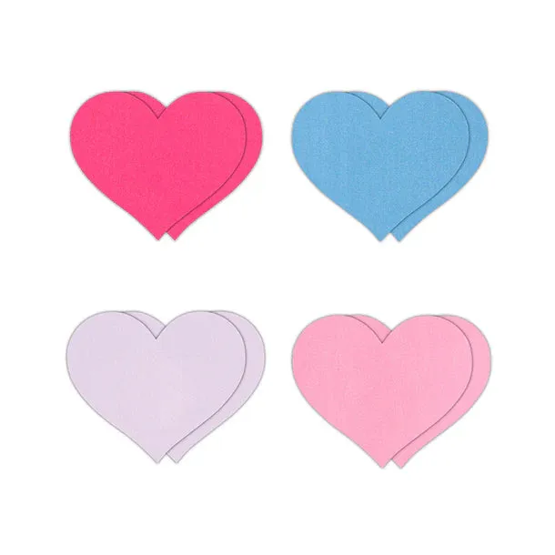 Pretty Pasties Hearts 4pk by NS Novelties