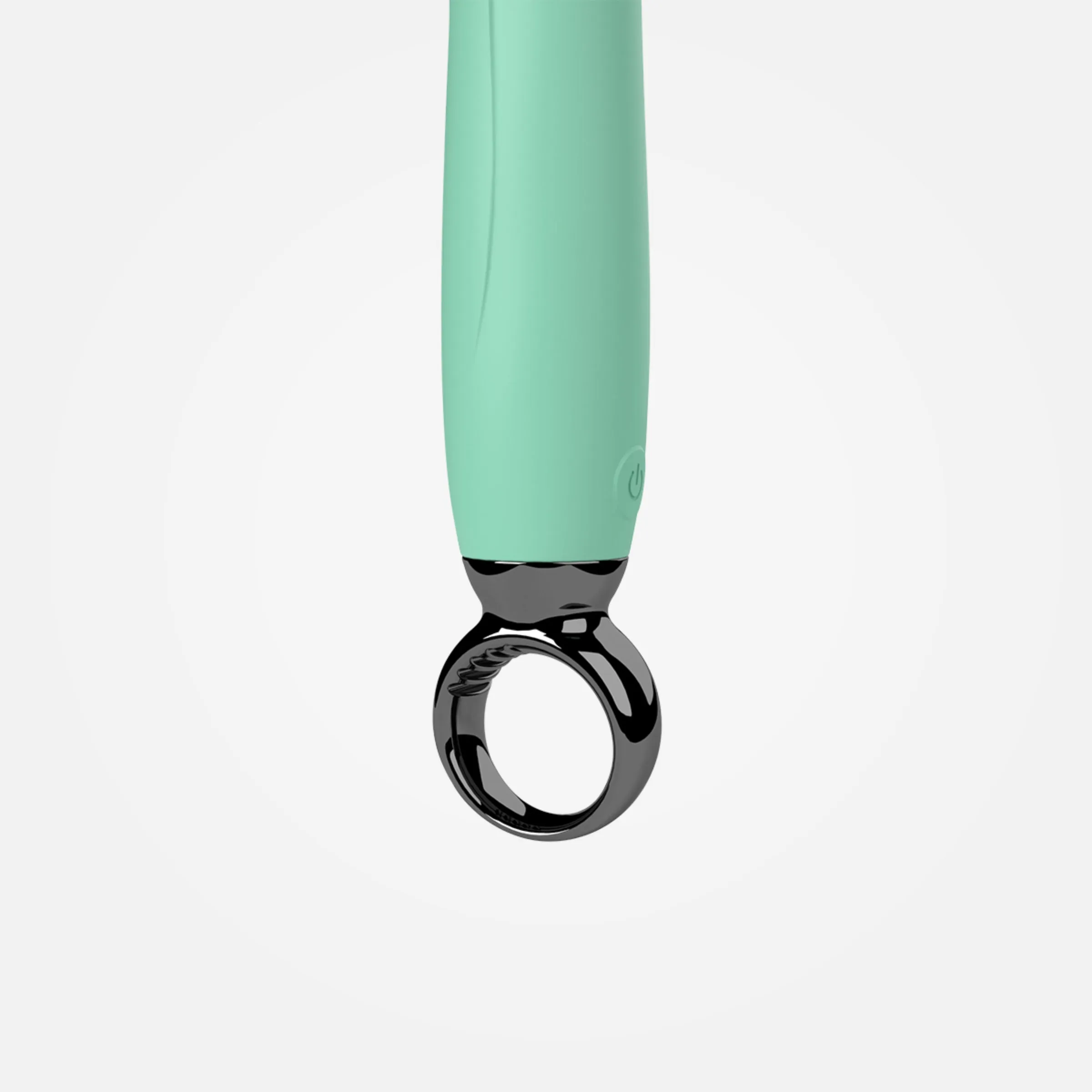 PrimO - Rechargeable G-Spot Vibrator with Ring Handle - Green