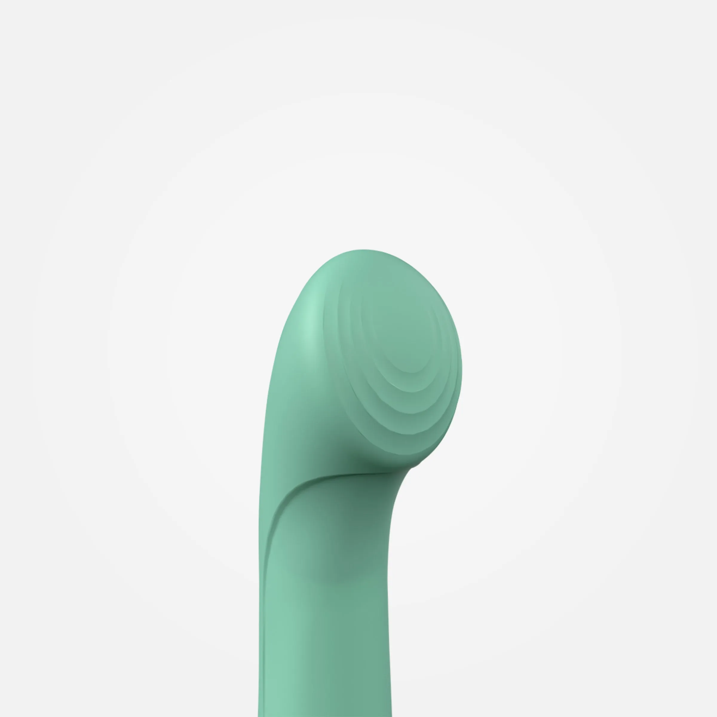 PrimO - Rechargeable G-Spot Vibrator with Ring Handle - Green