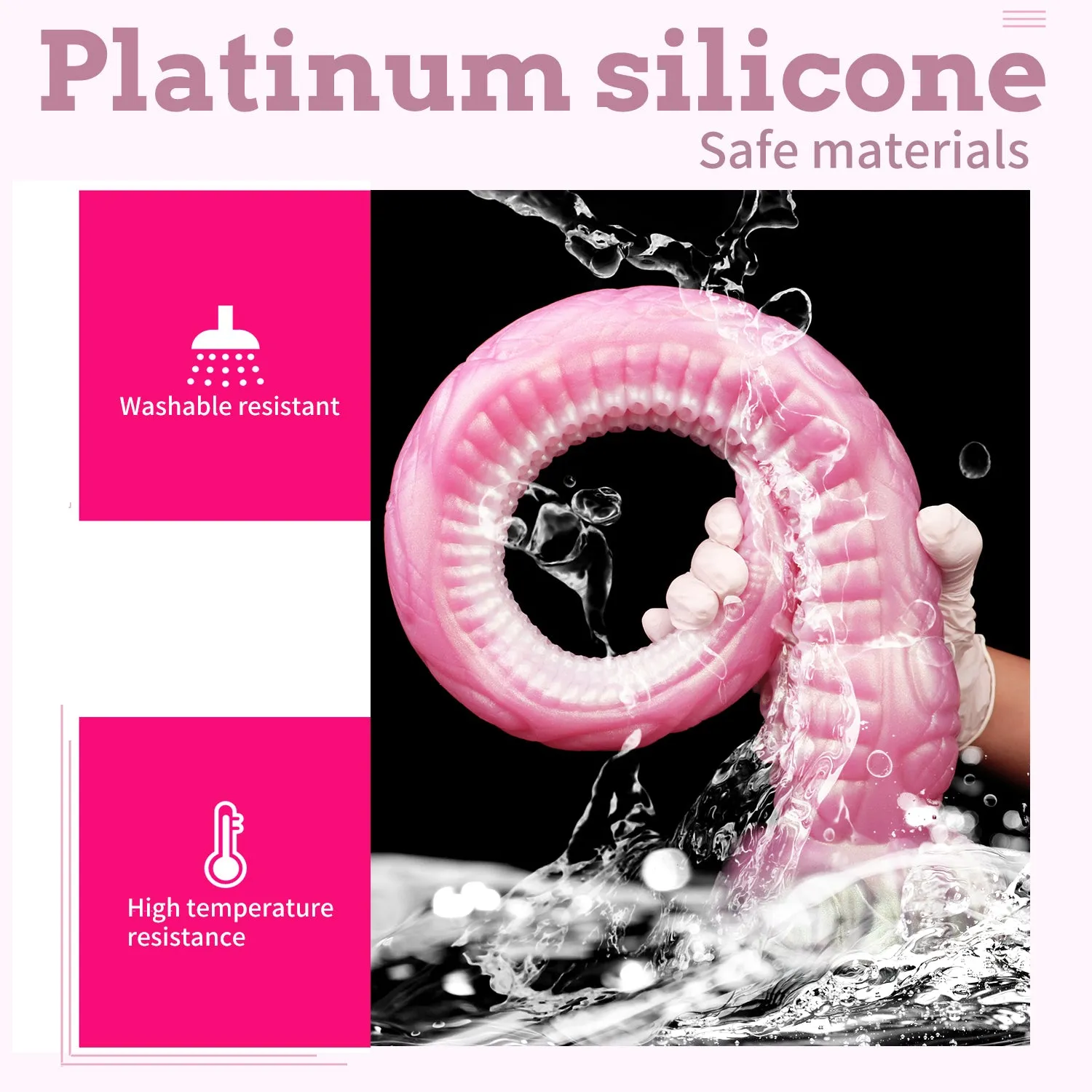 Realistic Tentacle Dildo Butt Plug - Premium Soft Octopus Textured Suction Cup Sex Toys