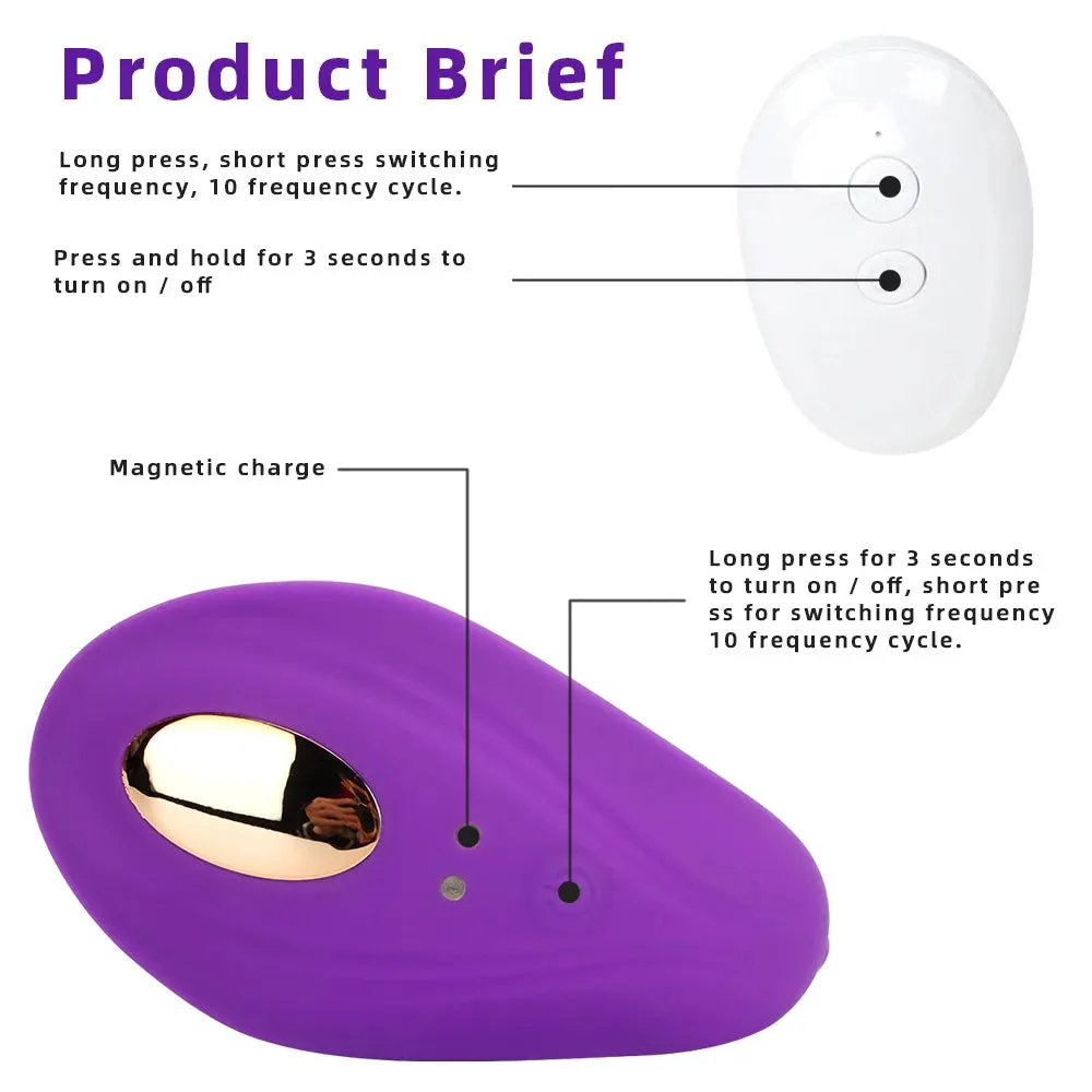 Remote Control Women Vibrator - Anal Dildo G Spot Vibrator Clit Sucking Vibrating Anal Beads Sex Toy