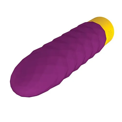Romp - Beat Vibrating Dildo (Purple)