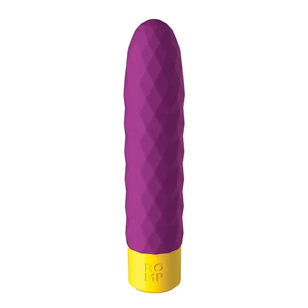 Romp - Beat Vibrating Dildo (Purple)