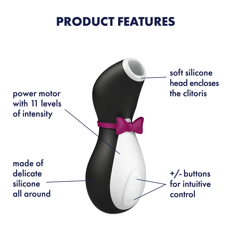 Satisfyer Penguin Pressure Wave Clitoral Stimulator