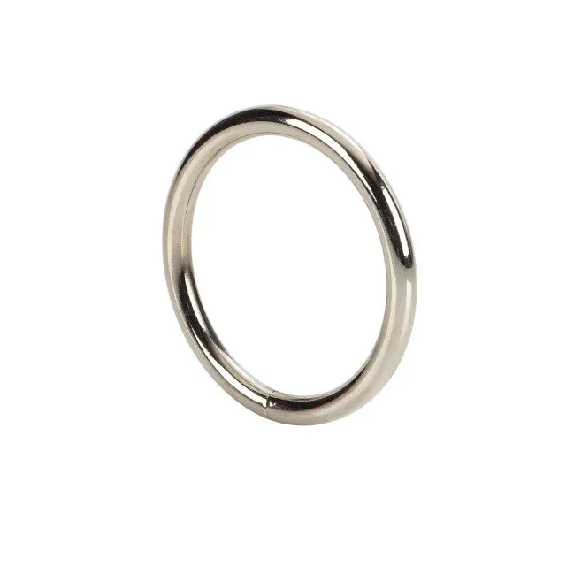 Set 3 inele pentru penis CALEXOTICS Silver Ring Set. din oțel placat cu argint. dimensiuni progresive. 3.25 - 5 cm