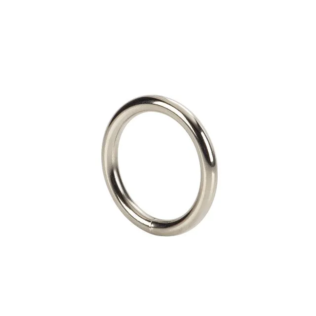 Set 3 inele pentru penis CALEXOTICS Silver Ring Set. din oțel placat cu argint. dimensiuni progresive. 3.25 - 5 cm