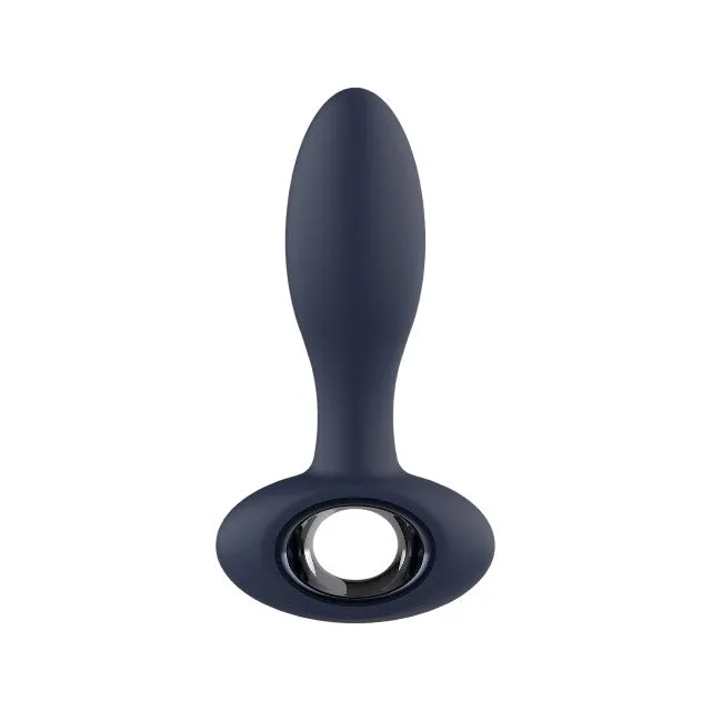 Set plug anal DREAMTOYS Startroopers Milky Way. 1 dop clasic   2 dopuri cu funcție de vibrație. 12.5 cm - 16 cm. albastru