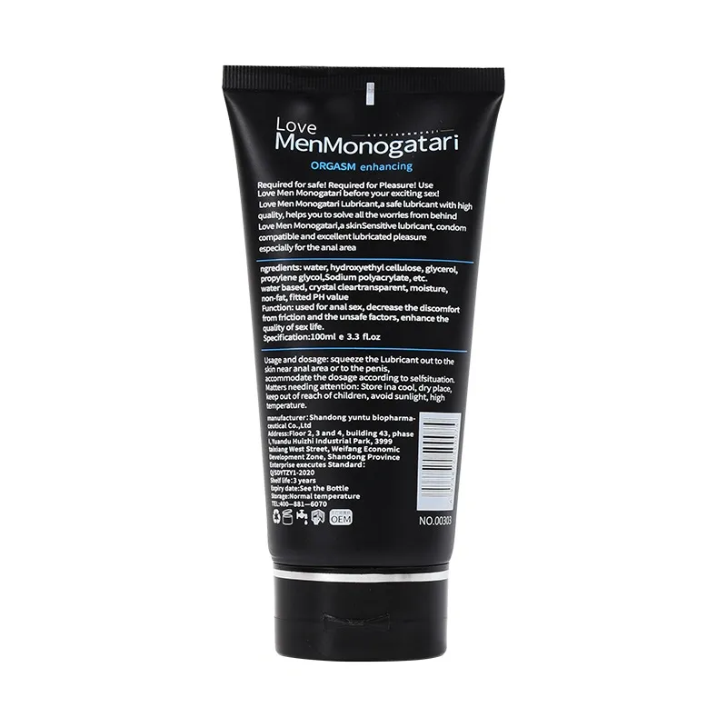 Sex Lubricant Sex Enhancer Gel Anal Spray Water Base
