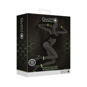 Shots Ouch! Glow in the Dark Bed Binding Restraint Kit