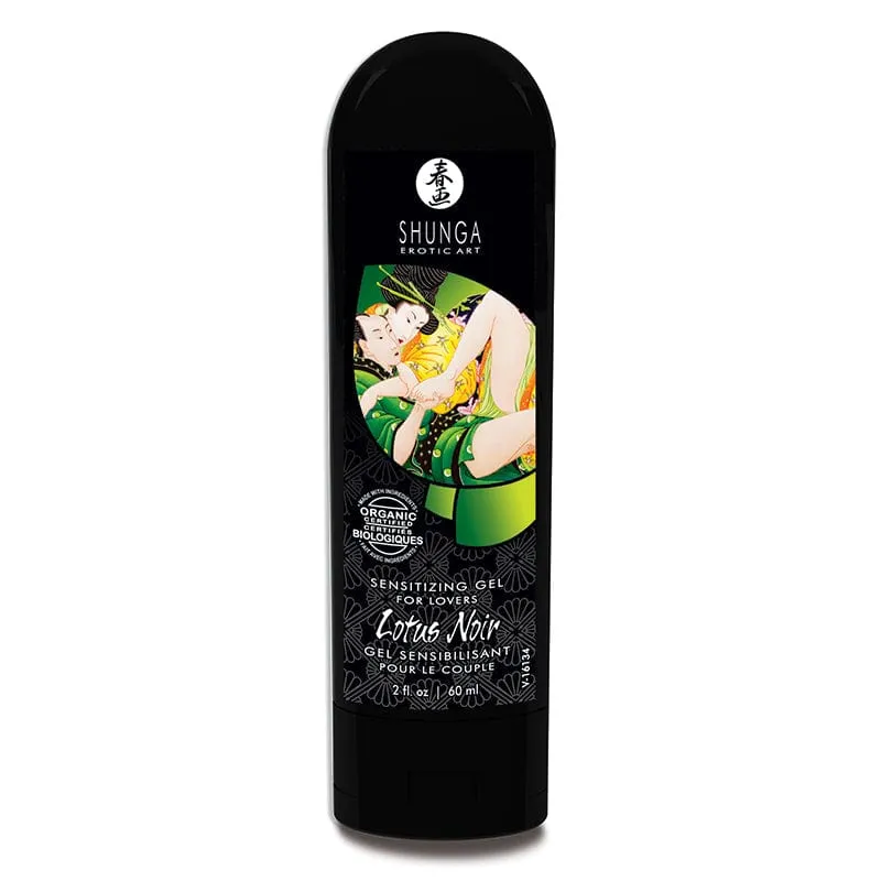 Shunga Lotus Noir Sensitizing Gel For Lovers