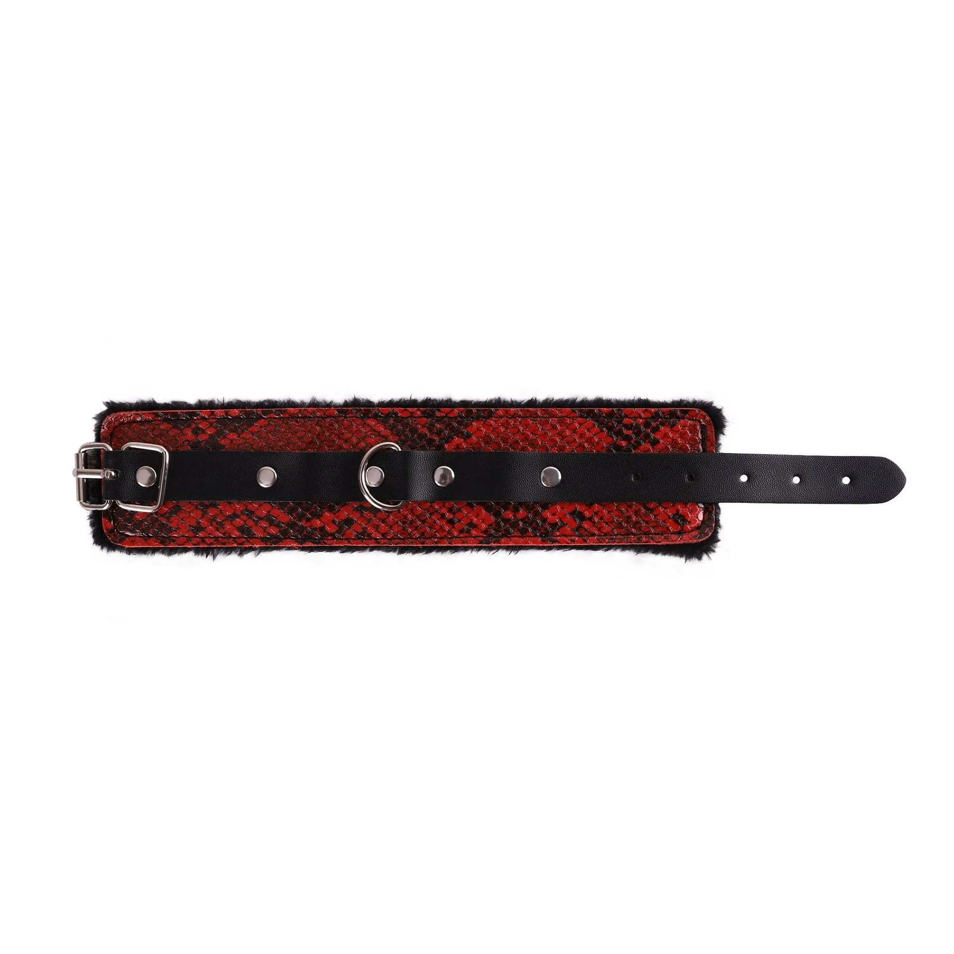 Snake Print Design Bondage Boutique Submissive Special Bondage Kit (9 Piece)
