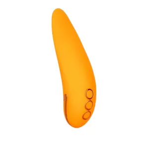 Stimulator clitoris CALEXOTICS Hollywood Hottie. cu funcție Power Boost. 10 funcții de vibrație. rezistent la apă. portocaliu