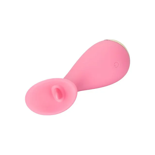 Stimulator clitoris CALEXOTICS #TICKLEME. cu funcție de simulare sex oral. 10 funcții de vibrație. rezistent la apă. culoare roz