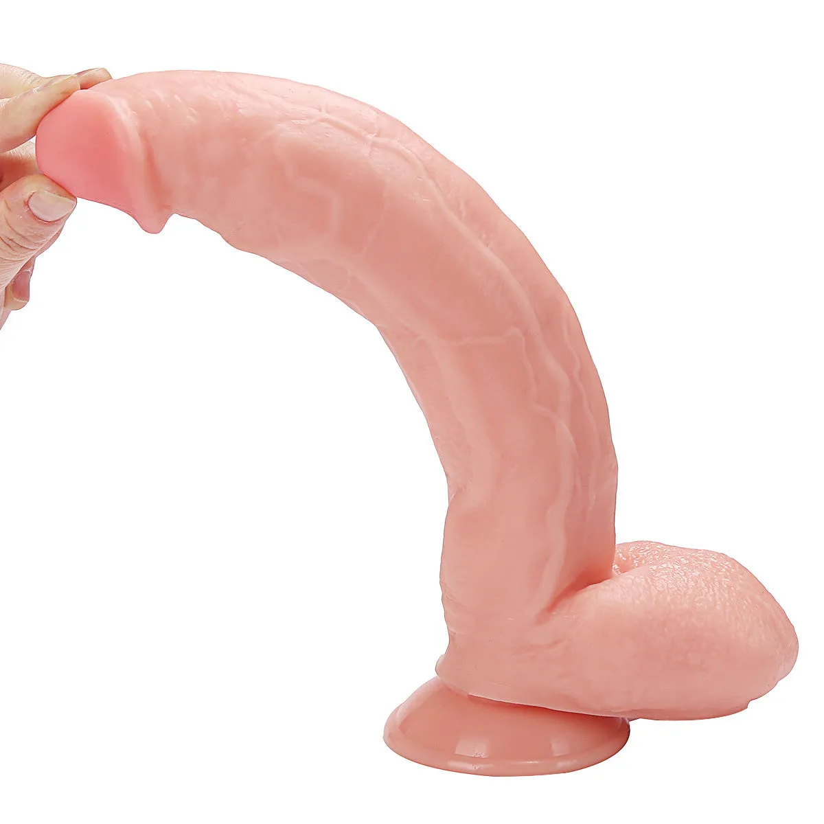 Super Huge Realistic Dildos 4.65inch Width & 13inch Lenght - Brown Color - Thick Dildo Sex Toys with Suction Cup Huge Anal Dildos for Couple Men Women Gay Anal Play