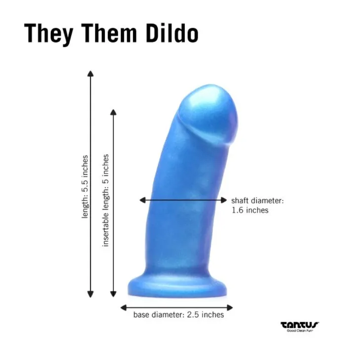 Tantus They/Them Super Soft Silicone Dildo