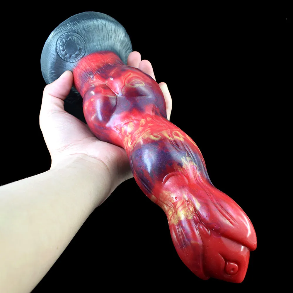 Thick Dog Dildo with Suction Cup