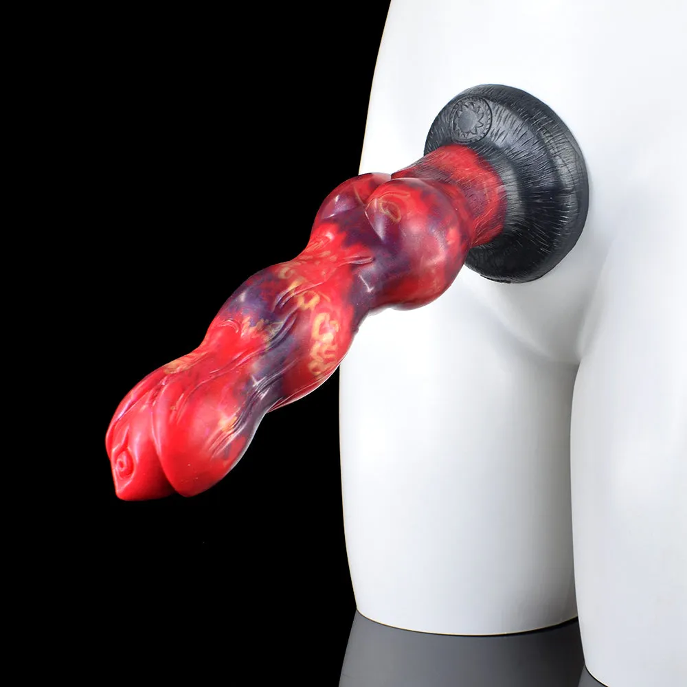 Thick Dog Dildo with Suction Cup