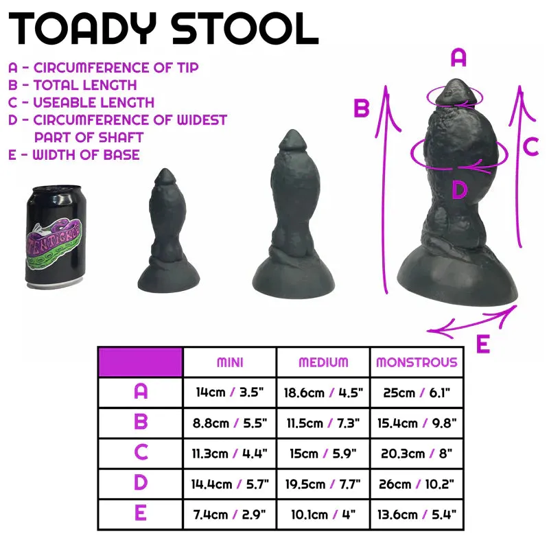 Toady Stool Magical Mushroom GITD medium super soft (OO20)