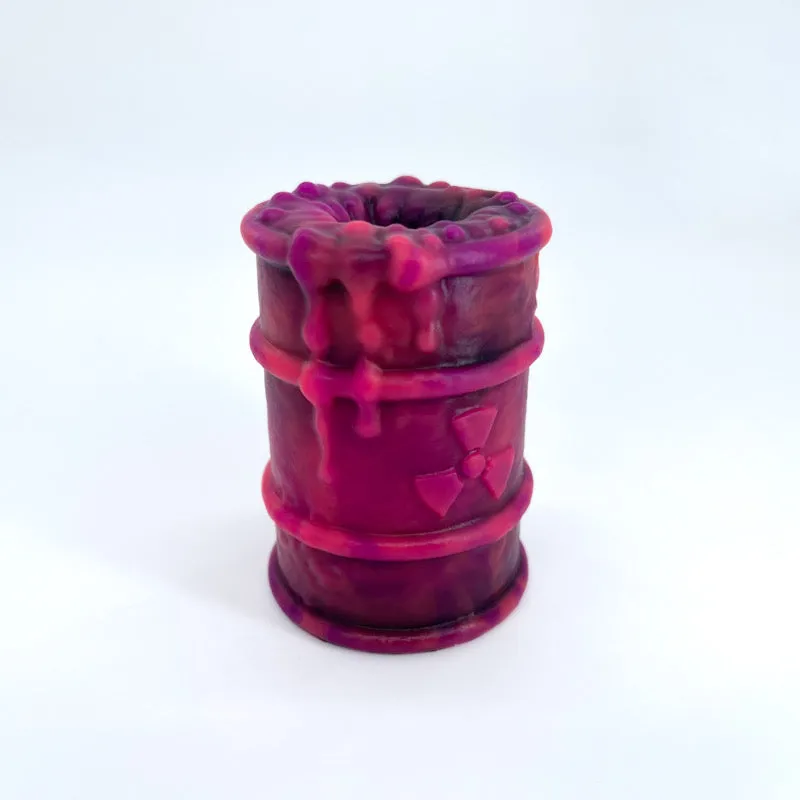 Toxxxik 'Cyclamen' #1 soft (OO30) mini closed-end pen/stroker (trans)