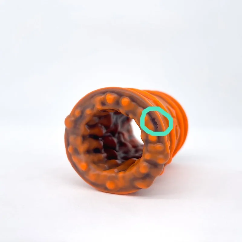 Toxxxik UV Orange #2 medium OO50 FLOP *NEW STROKER/MINI PENETRABLE