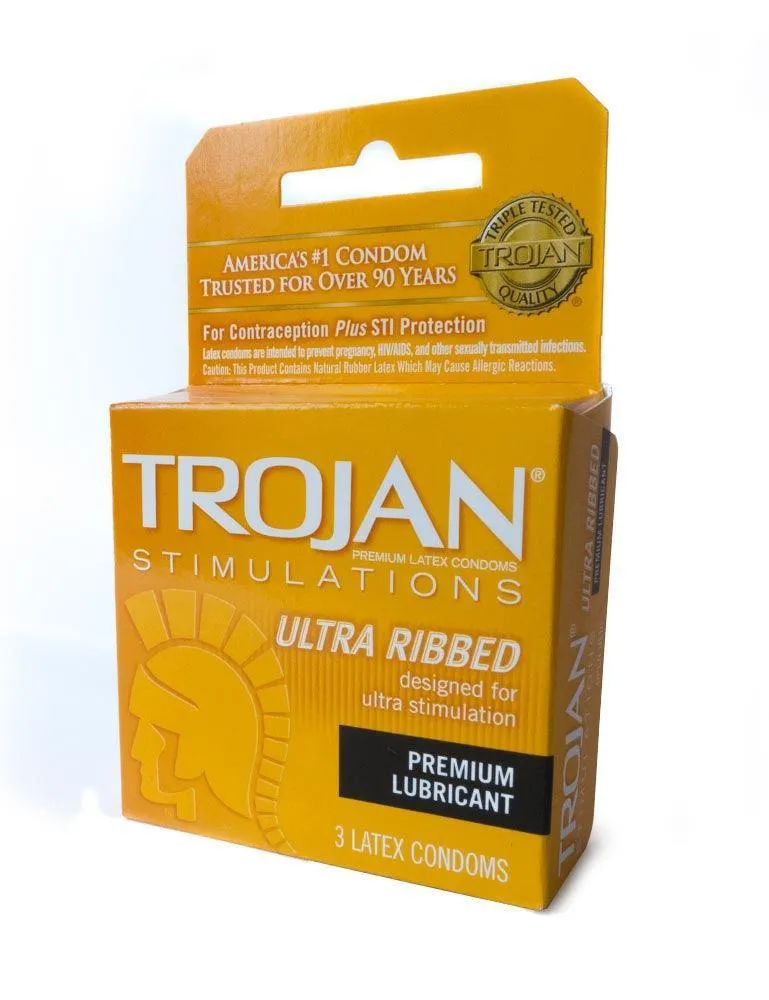 Trojan Condoms. 3-Packs