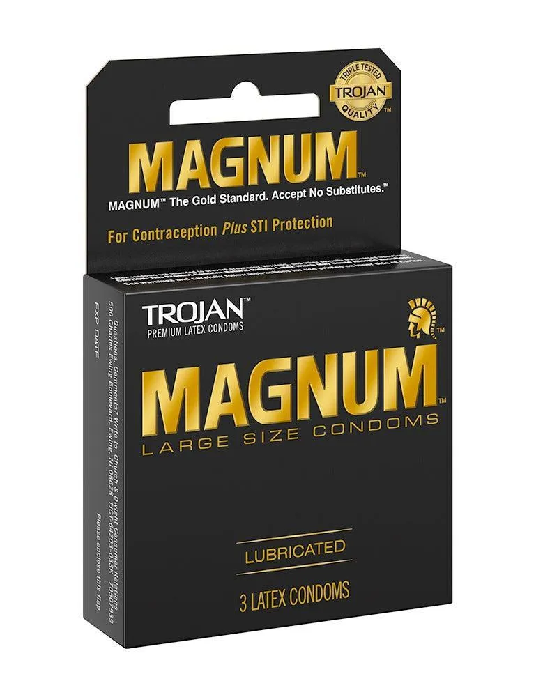 Trojan Condoms. 3-Packs