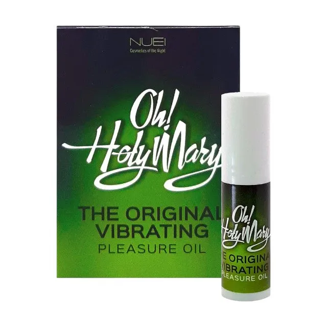 Ulei vibrator unisex NUEI Oh! Holy Mary. cu efect de furnicături. pentru stimularea zonelor intime și orgasm intens. 6 ml
