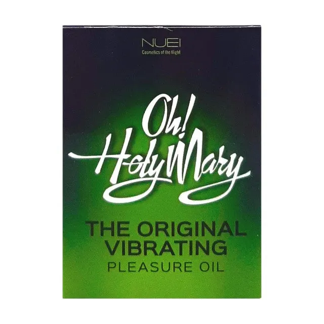 Ulei vibrator unisex NUEI Oh! Holy Mary. cu efect de furnicături. pentru stimularea zonelor intime și orgasm intens. 6 ml