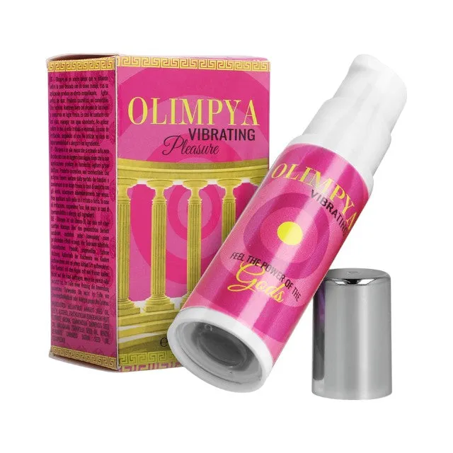 Ulei vibrator unisex OLIMPYA Vibrating Pleasure. pentru stimularea zonelor intime. cu efect puternic de furnicături. 6 ml (roz)