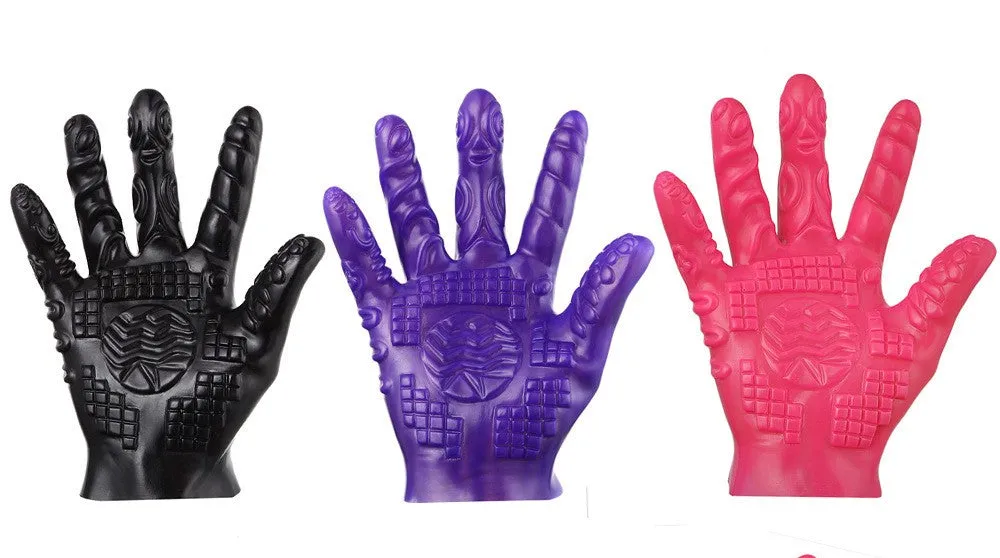 Unisex Massage Glove | Anal | G-Spot | Medical grade silicone | Finger & Hand