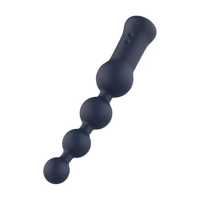 Vibrator anal DREAMTOYS Startroopers Hubble. 10 funcții de vibrație. rezistent la apă. lungime 19.8 cm. albastru