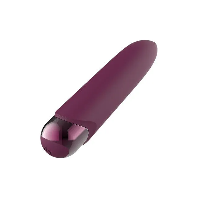 Vibrator bullet DREAMTOYS Glam Strong Bullet Vibe. pentru stimularea clitorisului. 7 funcții de vibrație. culoare mov