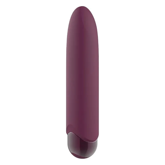 Vibrator bullet DREAMTOYS Glam Strong Bullet Vibe. pentru stimularea clitorisului. 7 funcții de vibrație. culoare mov