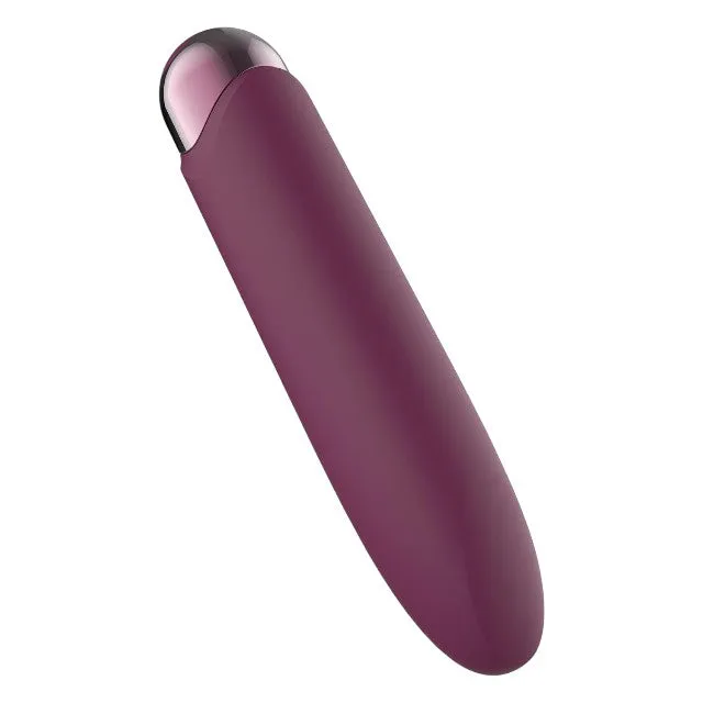Vibrator bullet DREAMTOYS Glam Strong Bullet Vibe. pentru stimularea clitorisului. 7 funcții de vibrație. culoare mov