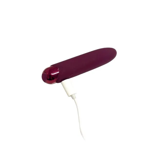 Vibrator bullet DREAMTOYS Glam Strong Bullet Vibe. pentru stimularea clitorisului. 7 funcții de vibrație. culoare mov