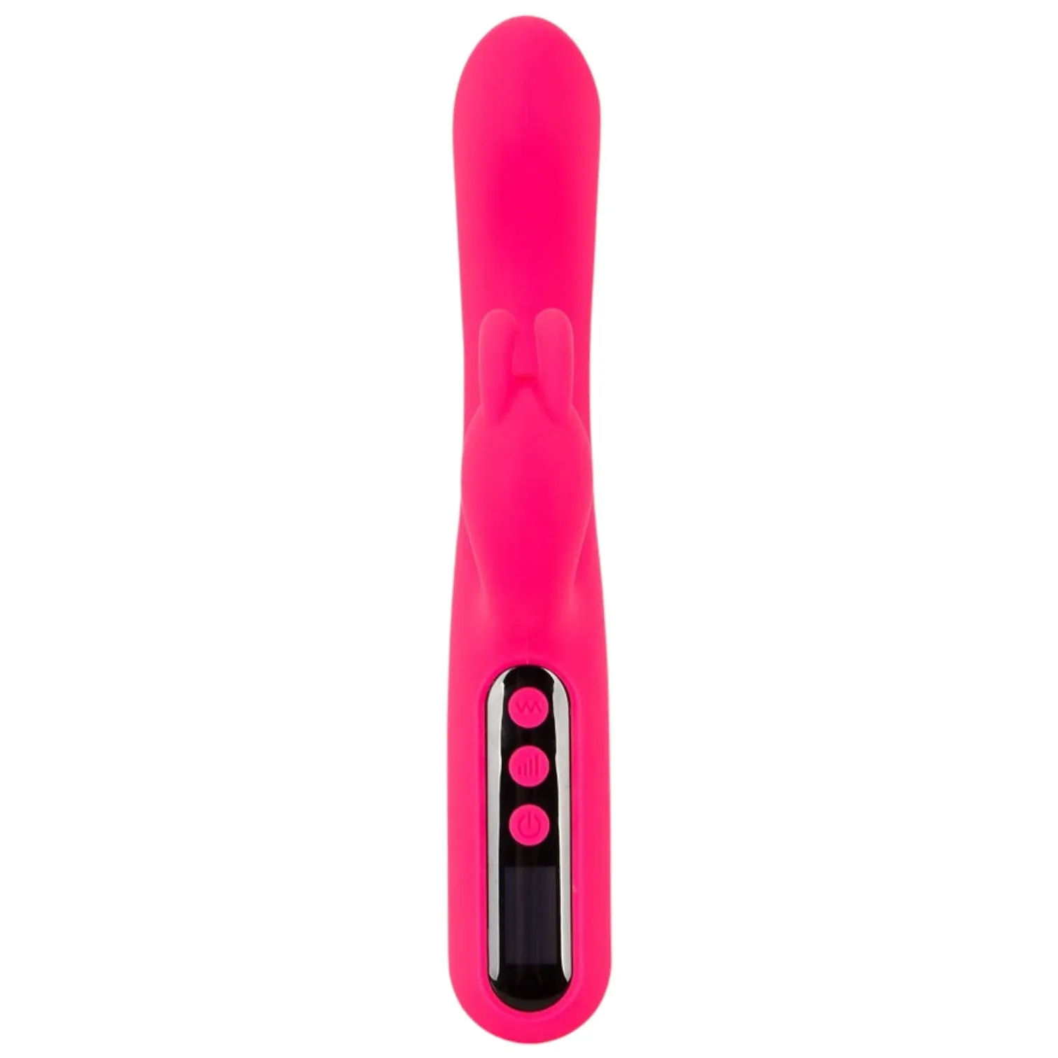 Vibrator dublu YOU2TOYS Pink Sunset Rabbit Vibrator. cu display digital. 10 funcții de vibrație. 4 viteze. culoare roz