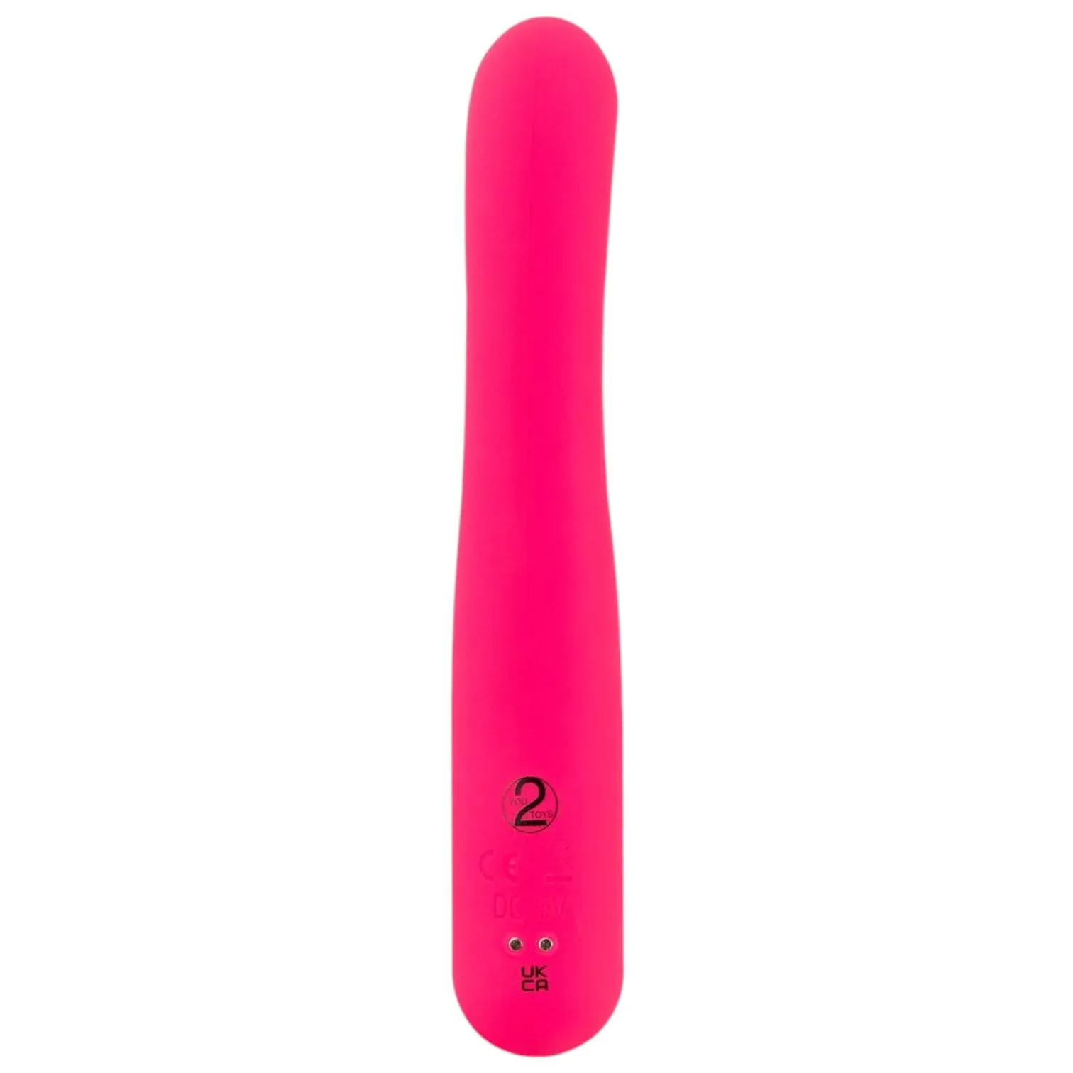 Vibrator dublu YOU2TOYS Pink Sunset Rabbit Vibrator. cu display digital. 10 funcții de vibrație. 4 viteze. culoare roz