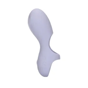 Vibrator pentru deget LOVELINE Silicone Finger Vibrator. pentru stimularea clitorisului. 10 funcții de vibrație. mov