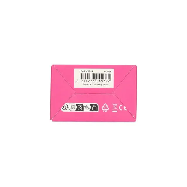 Vibrator pentru deget LOVELINE Silicone Finger Vibrator. pentru stimularea clitorisului. 10 funcții de vibrație. mov