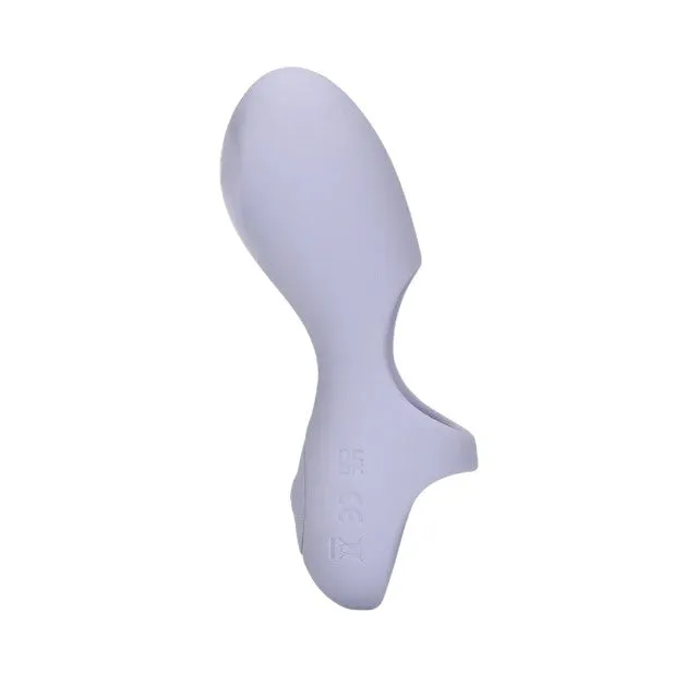 Vibrator pentru deget LOVELINE Silicone Finger Vibrator. pentru stimularea clitorisului. 10 funcții de vibrație. mov