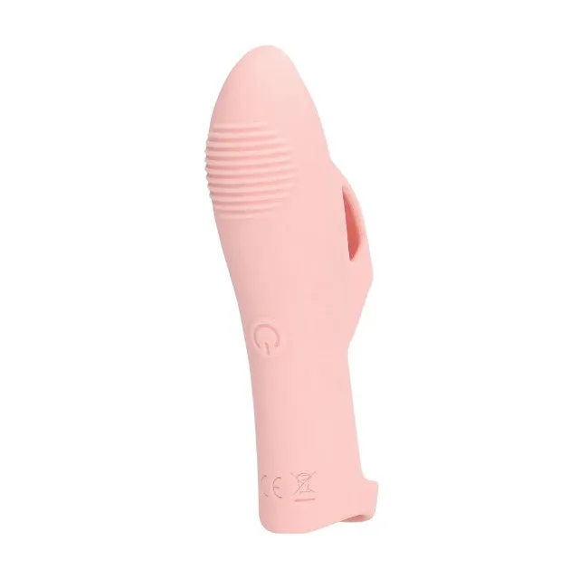 Vibrator pentru deget LOVELINE Silicone Finger Vibrator. pentru stimularea clitorisului. 7 funcții de vibrație. roz
